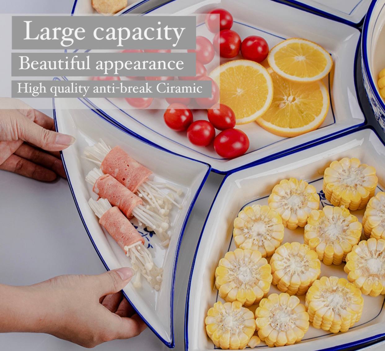 Rotating Base Dining Turntable Tray