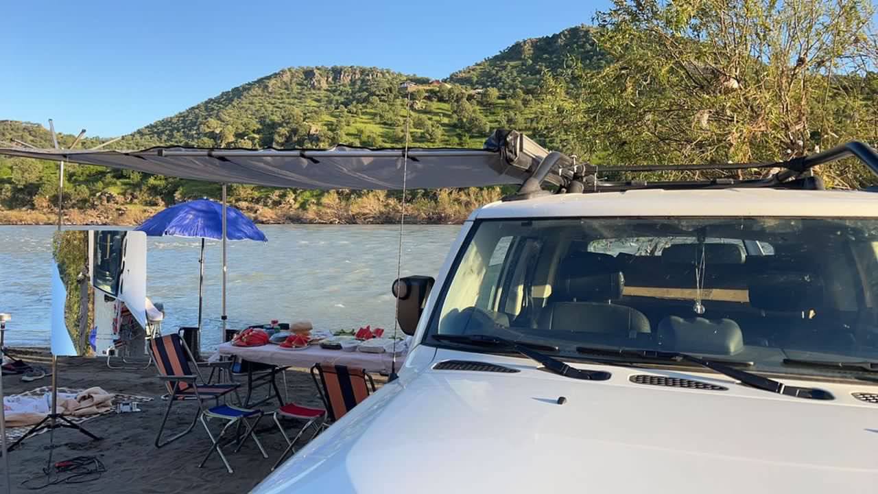 Aluminum Awning Camping Car Tent