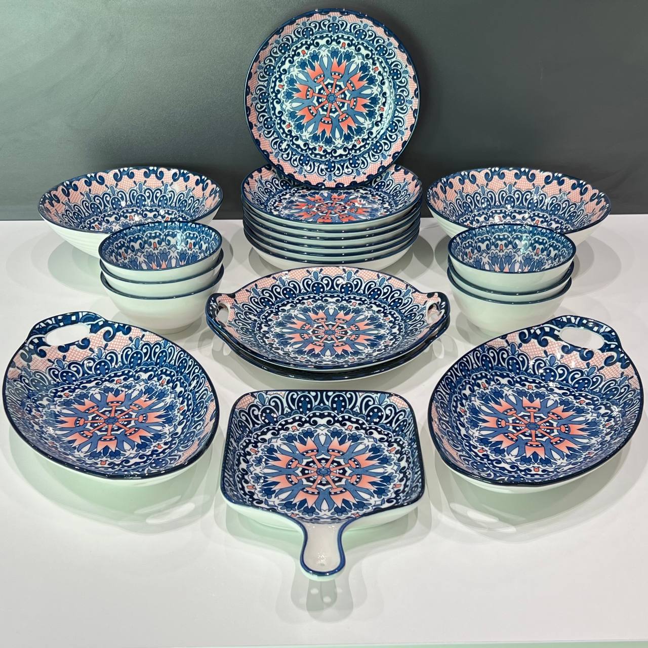 Bohemia Design Ceramic Tableware Plate Set