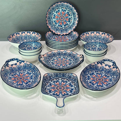 Bohemia Design Ceramic Tableware Plate Set