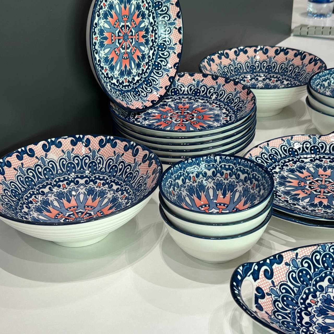 Bohemia Design Ceramic Tableware Plate Set