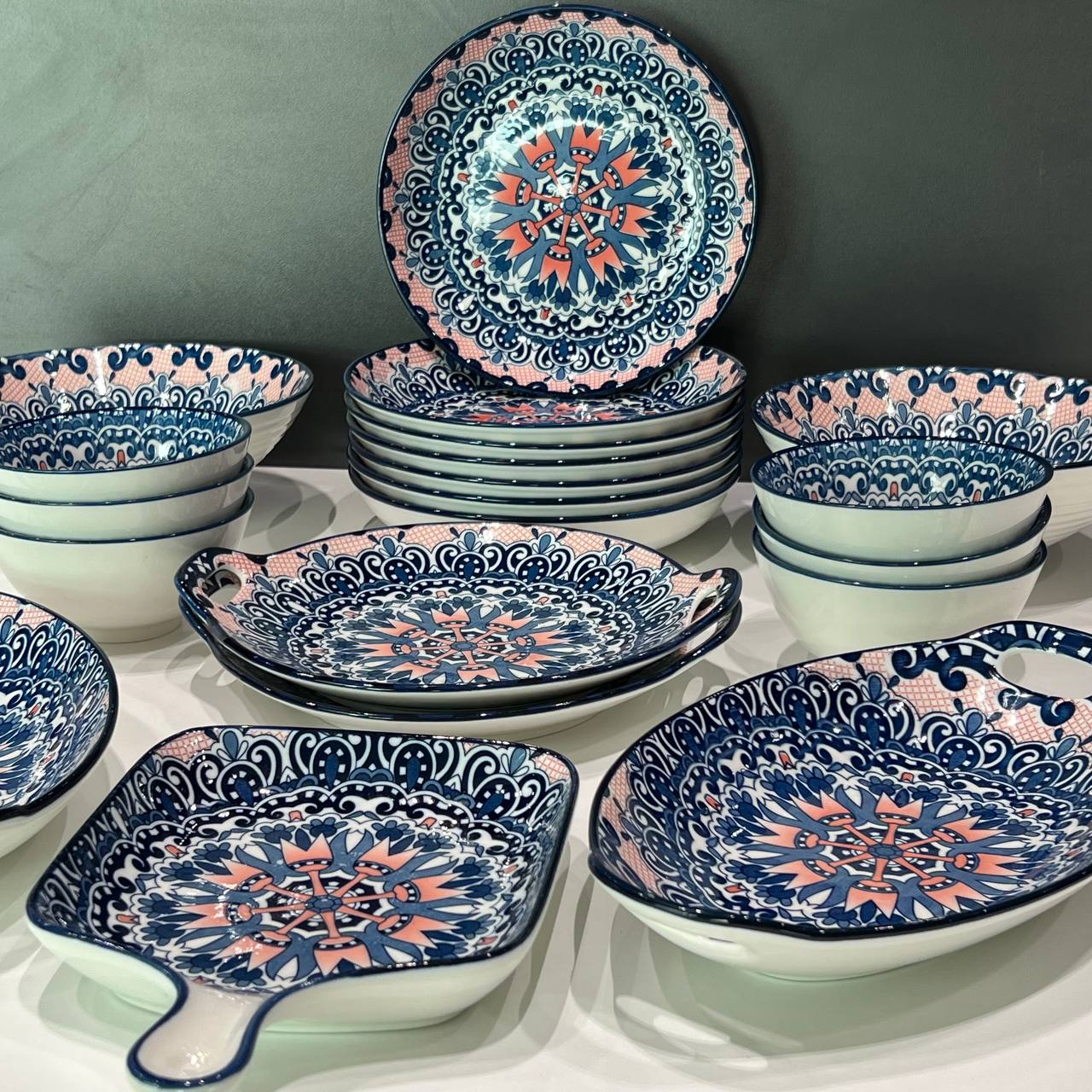 Bohemia Design Ceramic Tableware Plate Set