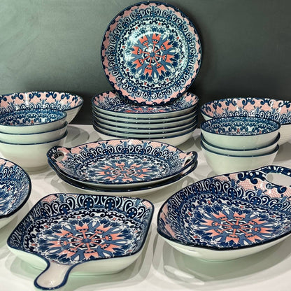 Bohemia Design Ceramic Tableware Plate Set