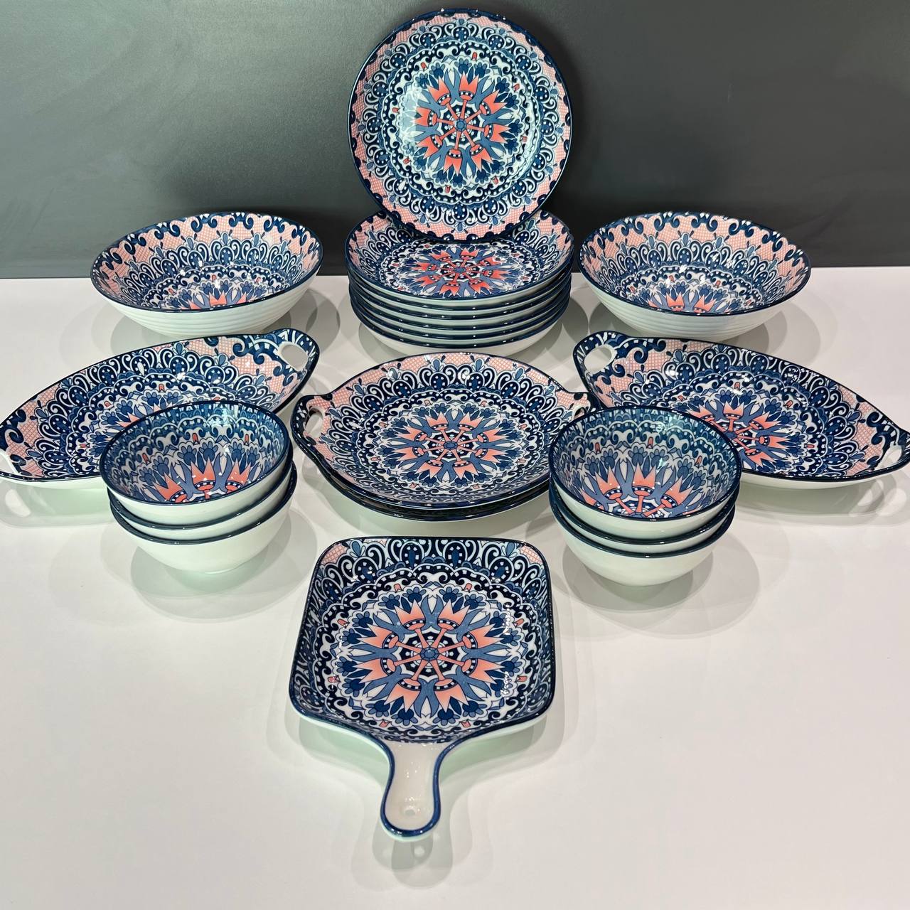 Bohemia Design Ceramic Tableware Plate Set