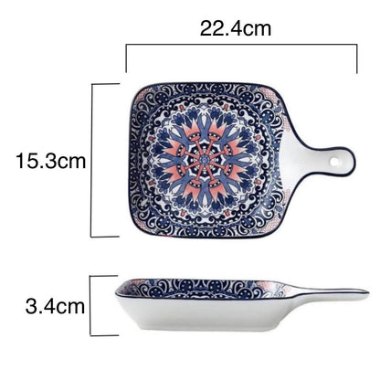Bohemia Design Ceramic Tableware Plate Set