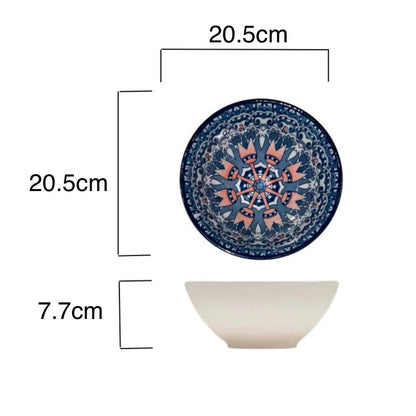 Bohemia Design Ceramic Tableware Plate Set