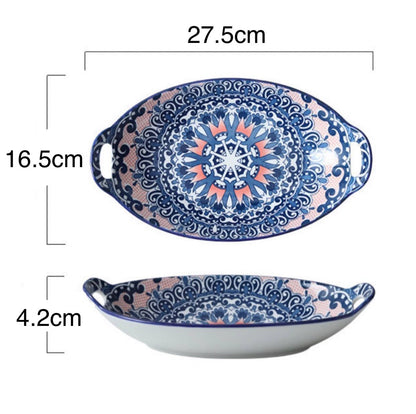 Bohemia Design Ceramic Tableware Plate Set