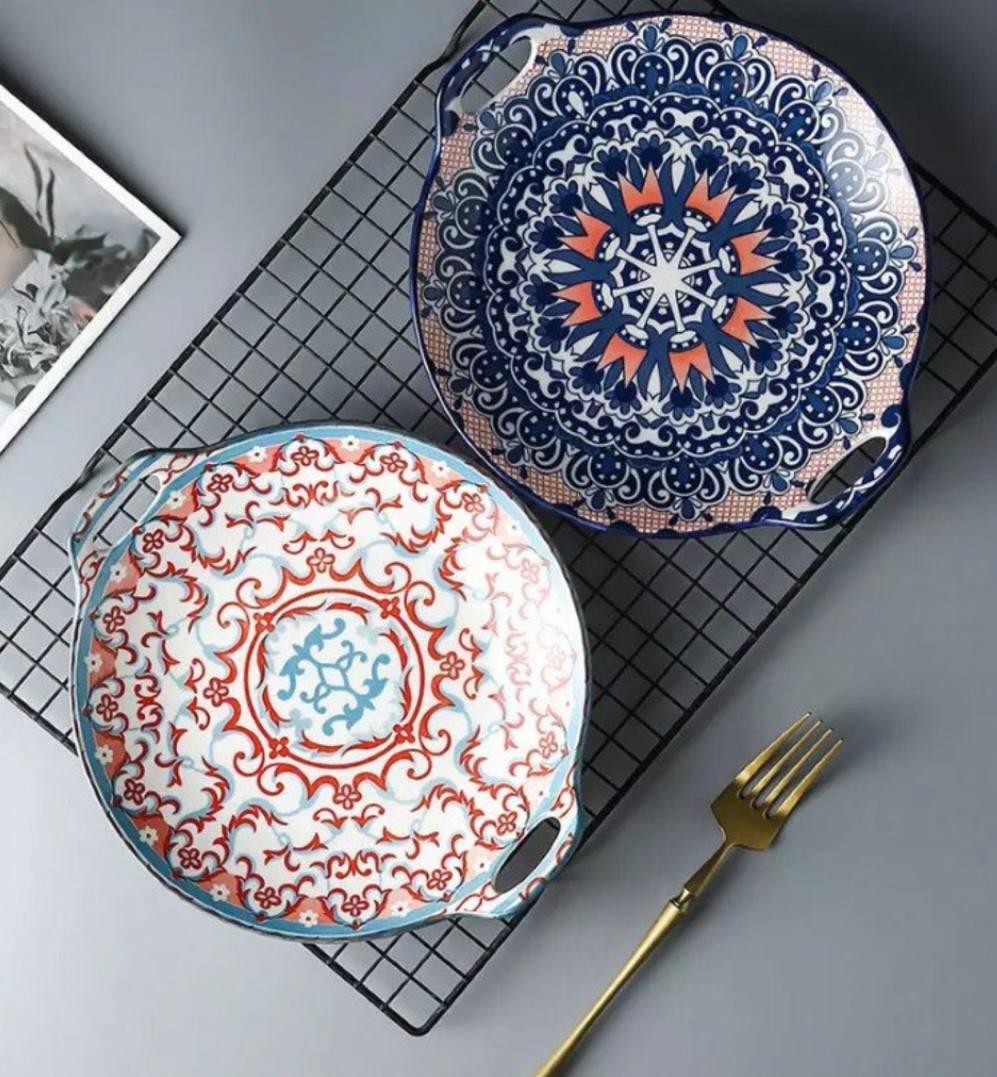 Bohemia Design Ceramic Tableware Plate Set