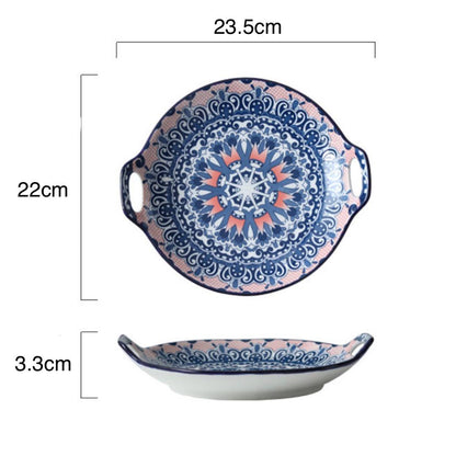 Bohemia Design Ceramic Tableware Plate Set