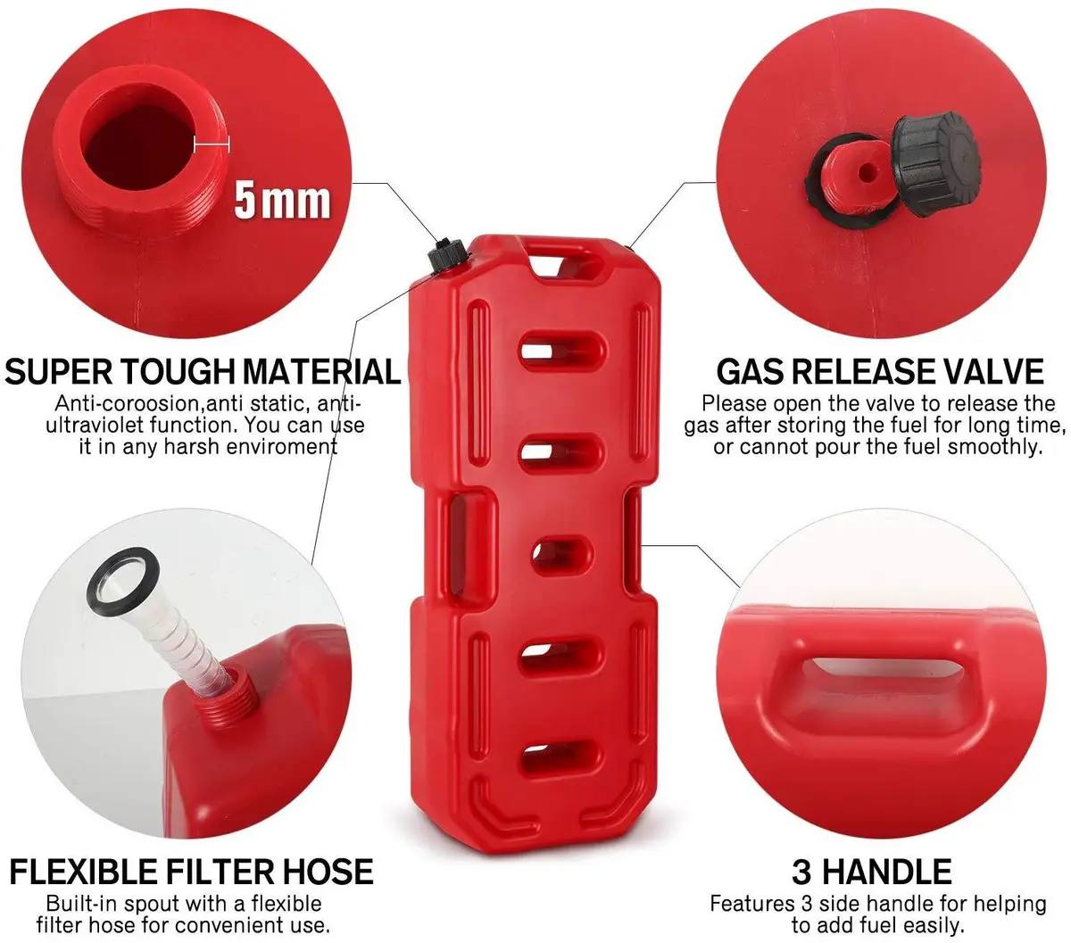 20L Universal Fuel Gas Storage Can