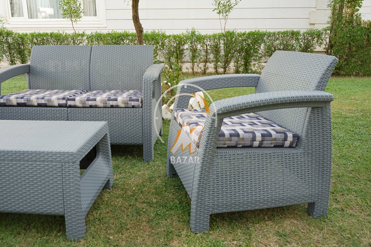 سێتی دانیشتنی باخچەی مۆدێرن - خۆڵەمێشی لەگەڵ کوشنی دیکۆرات