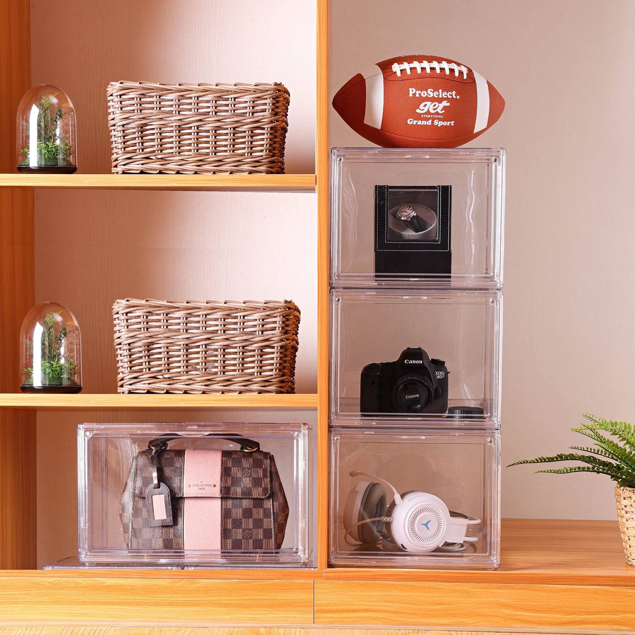 صناديق تخزين الأحذية المغناطيسية