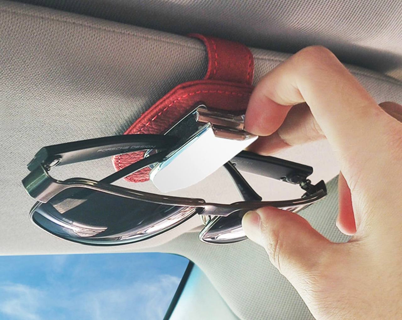 Car Eyeglasses Holder Clip