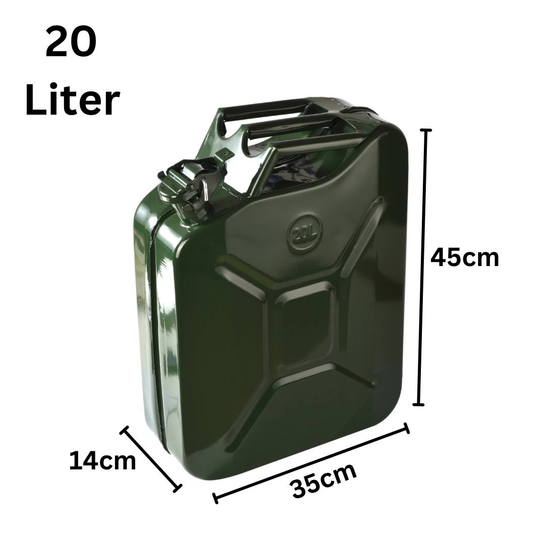 20L Metal Gas Can with Spout System