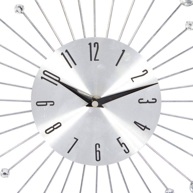 Wall Diamond Design Hanging Clock