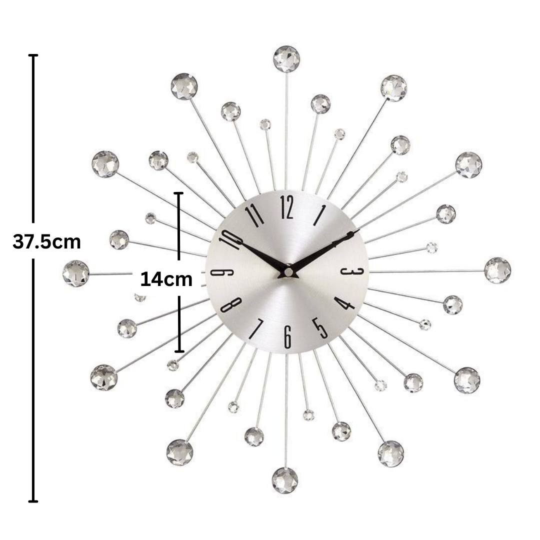 Wall Diamond Design Hanging Clock