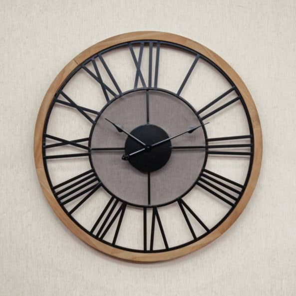 Roman Numerals Modern Wall Clock