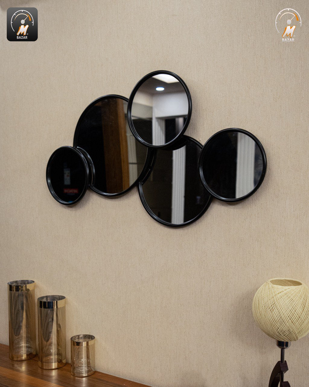 Bubble Design Wall Mirror