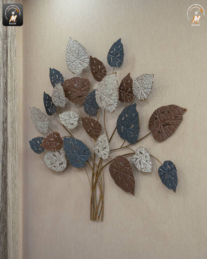 Birch Leaf Metal Wall Decor