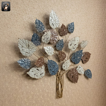 Birch Leaf Metal Wall Decor
