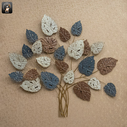Birch Leaf Metal Wall Decor