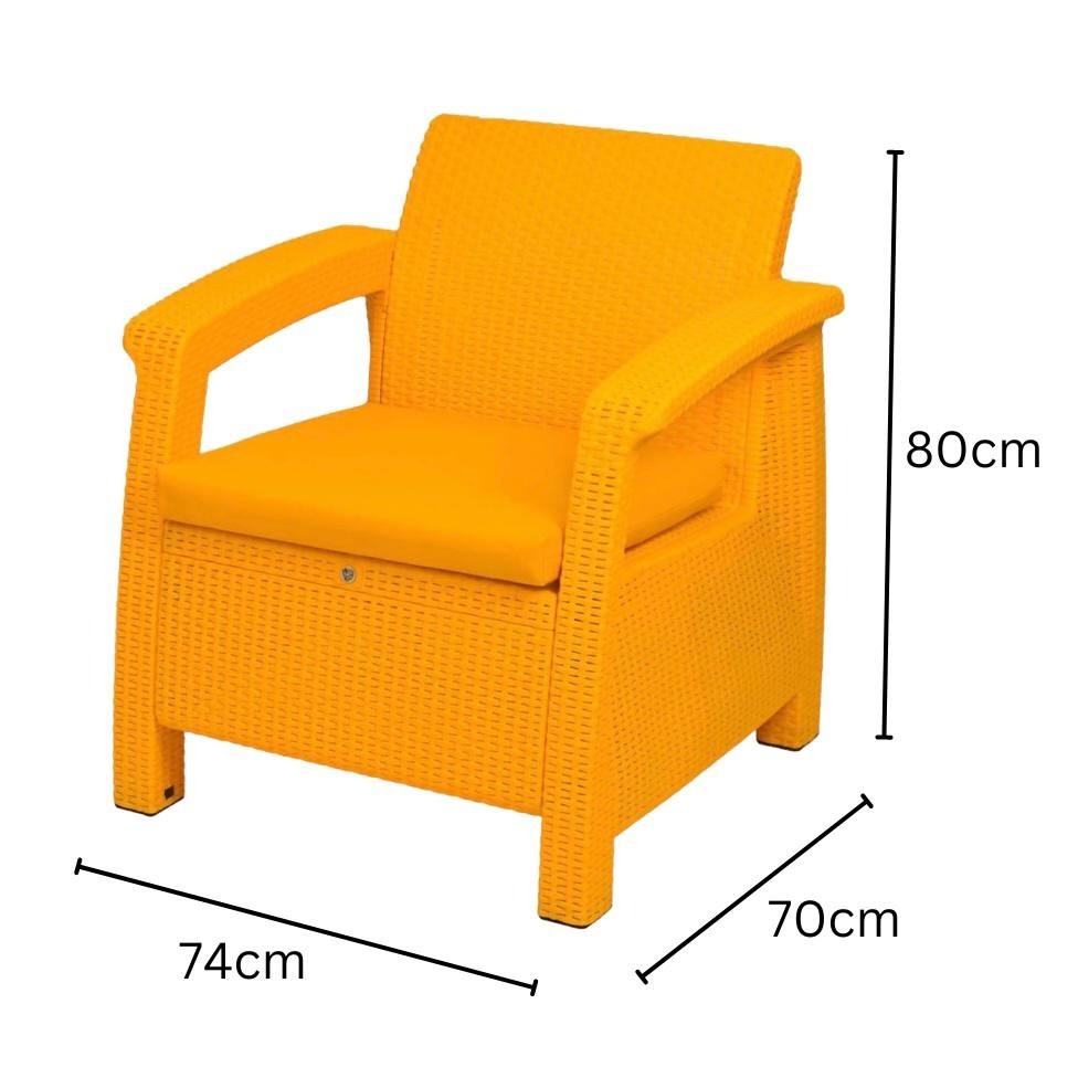 Modern Garden Single Chair