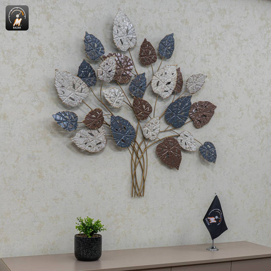 Birch Leaf Metal Wall Decor