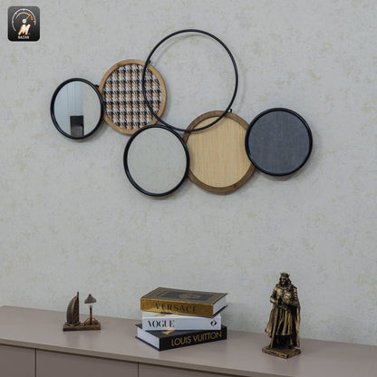 Bubble Design Wall Mirror & Decor