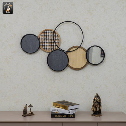 Bubble Design Wall Mirror & Decor