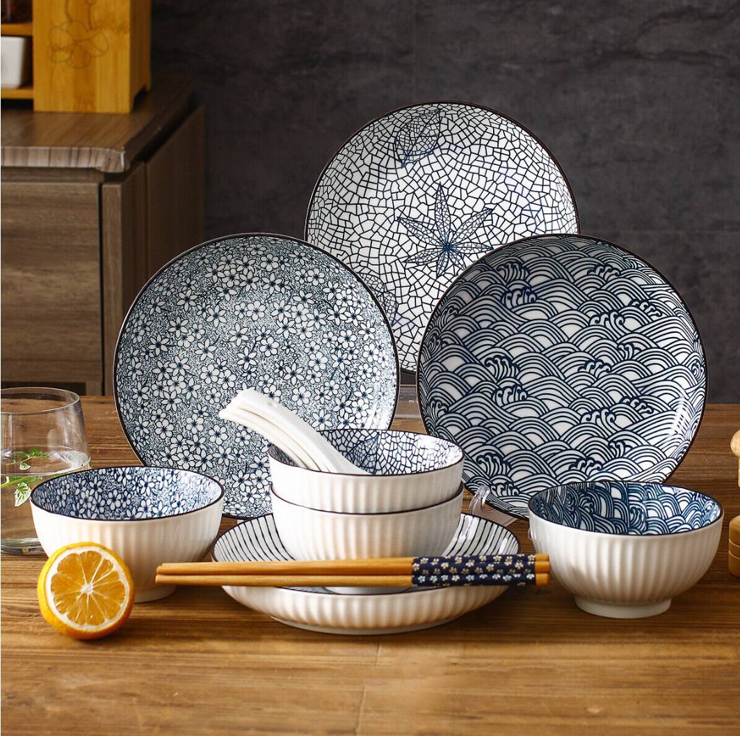 Ceramic Dining Tableware Japanese Style