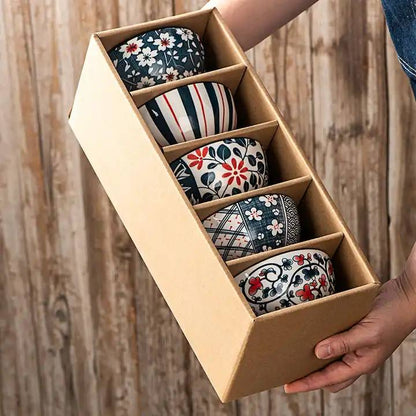 Gorgeous Painting Japanese Style Ceramic Bowls