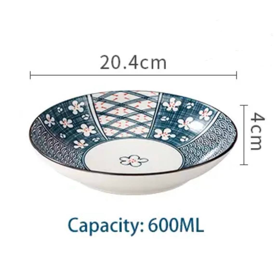 Gorgeous Painting Japanese Style Ceramic Bowls