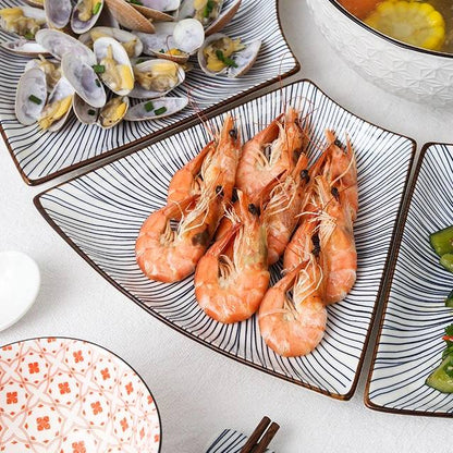 Platter Dish Set Ceramic Combination Tableware