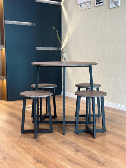 Modern Round Dining Table Set