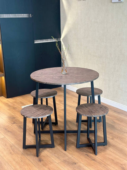 Modern Round Dining Table Set