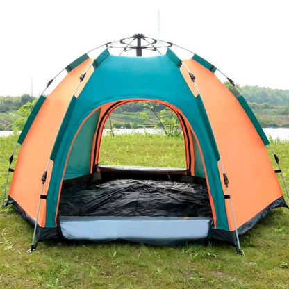 Hexagon Foldable Automatic Outdoor Camping Tent