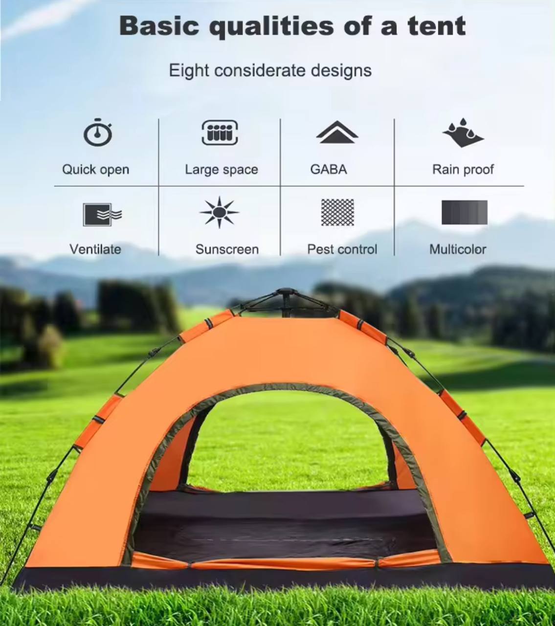 Full Automatic Outdoor Camping Tent