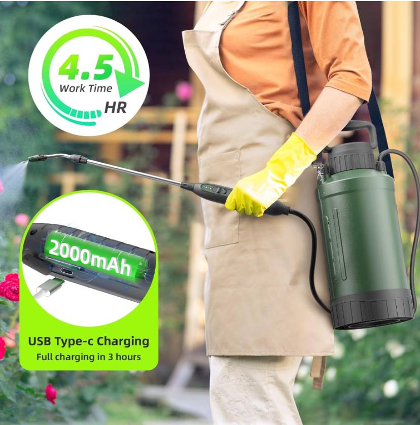6L Electric USB Charging Sprayer