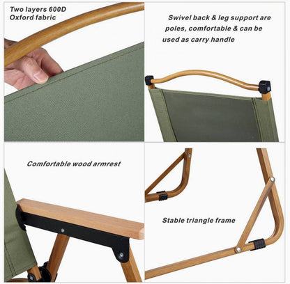 C-C-M Lounge Folding Camping Chair