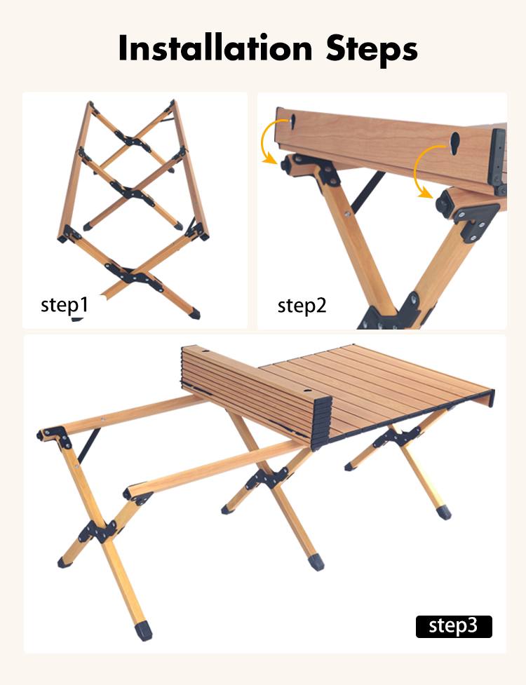 4-6 Person Foldable Camping Table