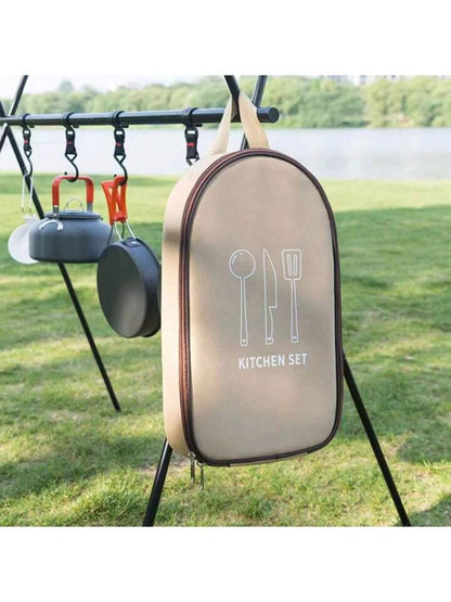 Camping Travel Cookware Organizer Bag
