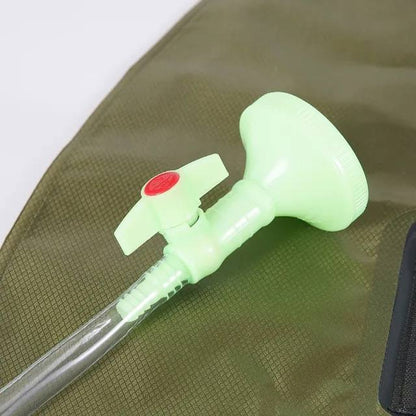 20L Heat Absorption Camp Folding Bath Bag