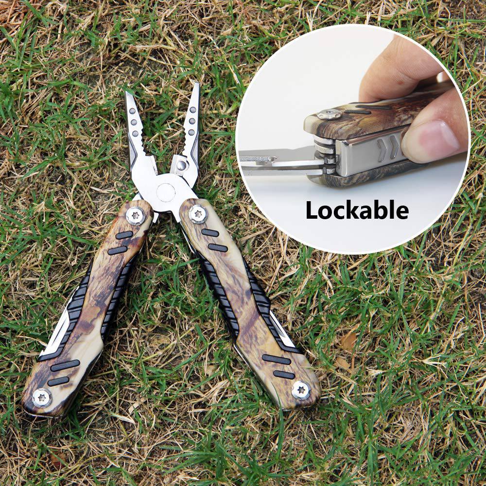 14 in 1 Lockable Multitool Pliers