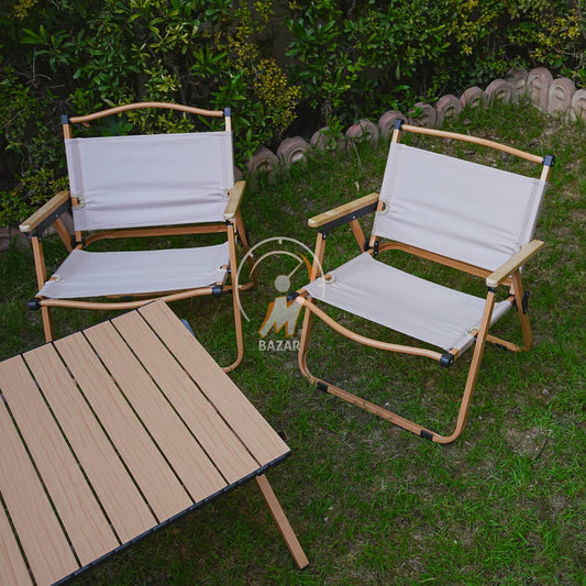 Lounge Folding Camping Chair and Table