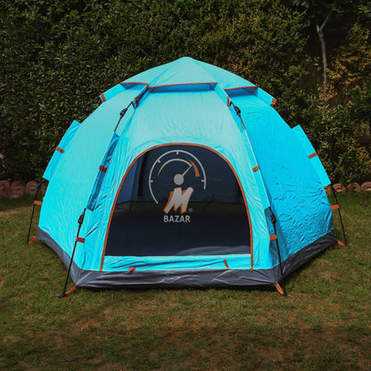 Hexagon Foldable Automatic Outdoor Camping Tent