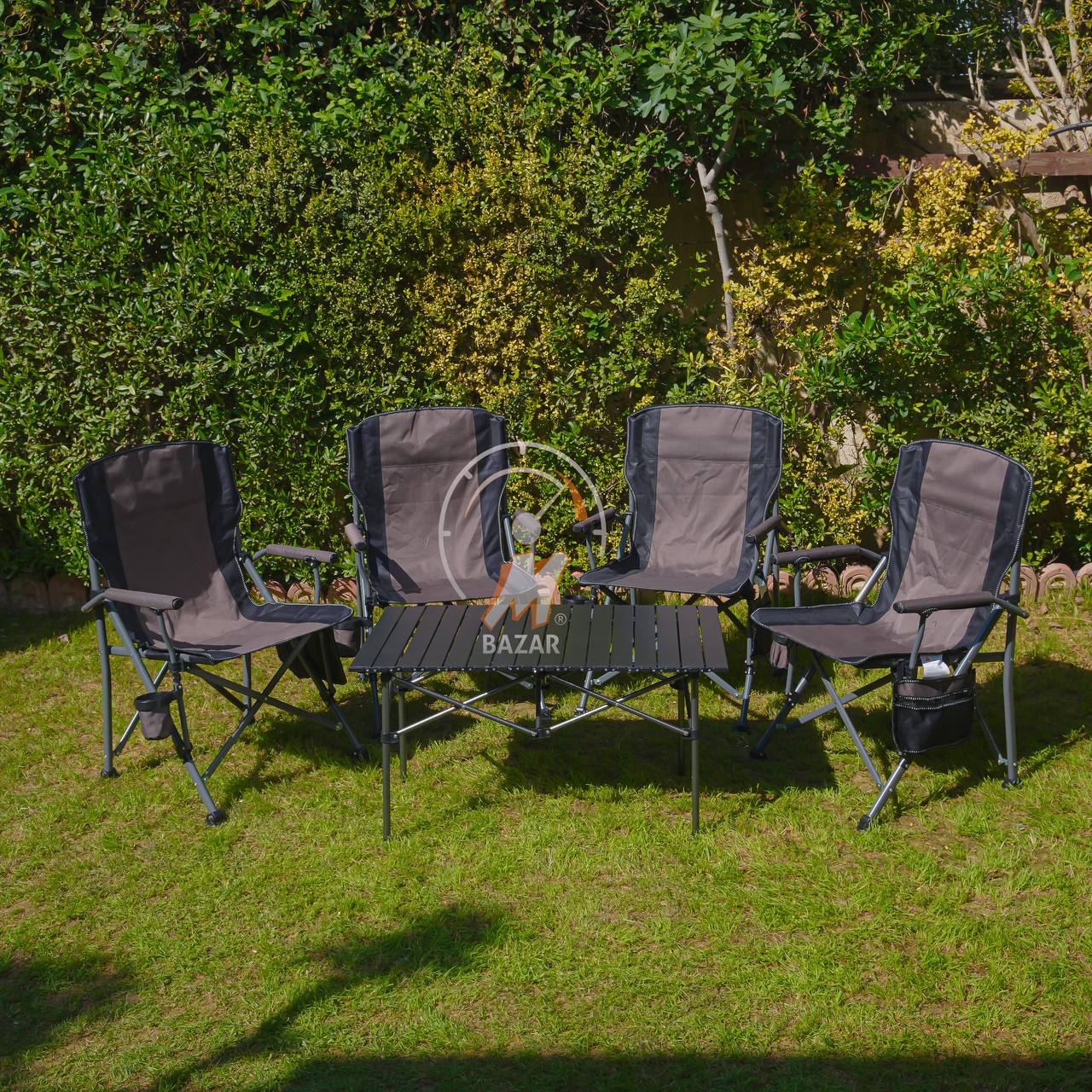 Foldable Camping Chair and Table