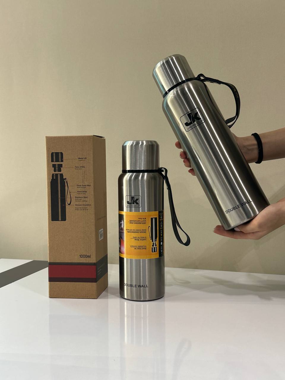 Large Capacity Stainless Steel Thermos Flask