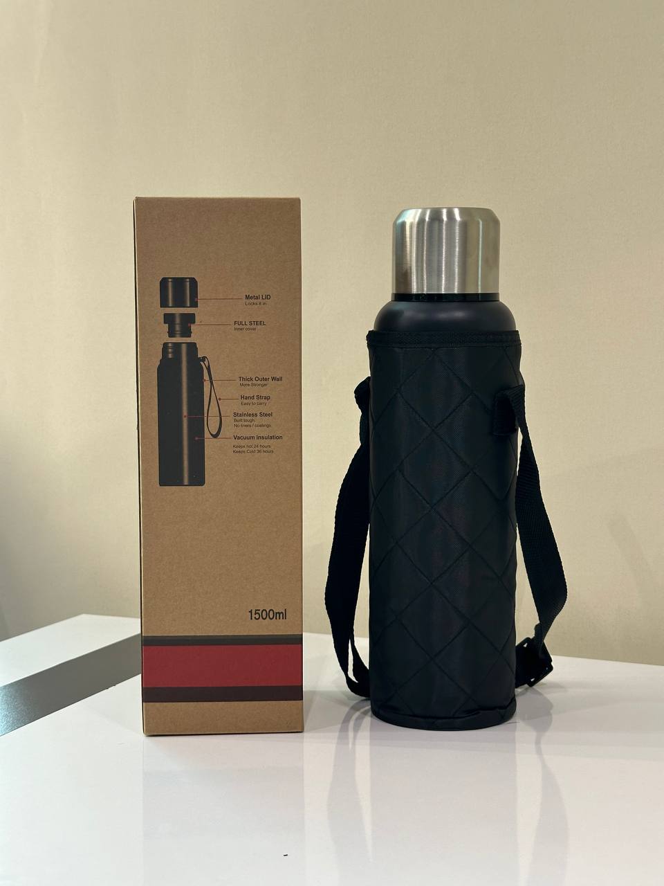 Large Capacity Stainless Steel Thermos Flask