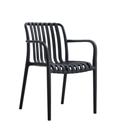 Zara PC-516 Outdoor Arm Rest Plastic Chairs
