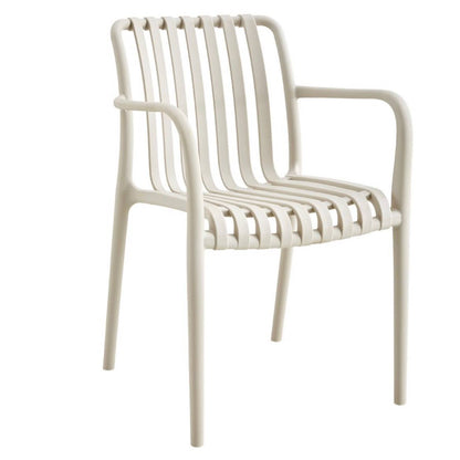 Zara PC-516 Outdoor Arm Rest Plastic Chairs